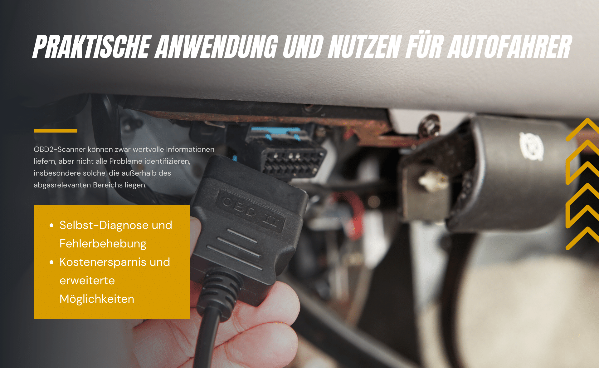 OBD2 Anwendung und Nutzen