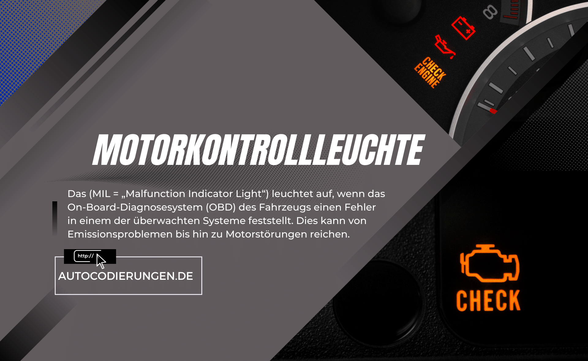 OBD2 und die Motorkontrollleuchte